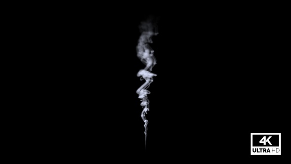 Abstract White Smoke Seamless Rising
