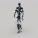 Cyborg Robot Walking - VideoHive Item for Sale