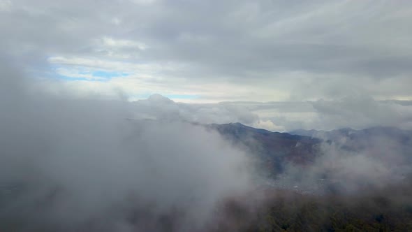 Clouds in the Mountains