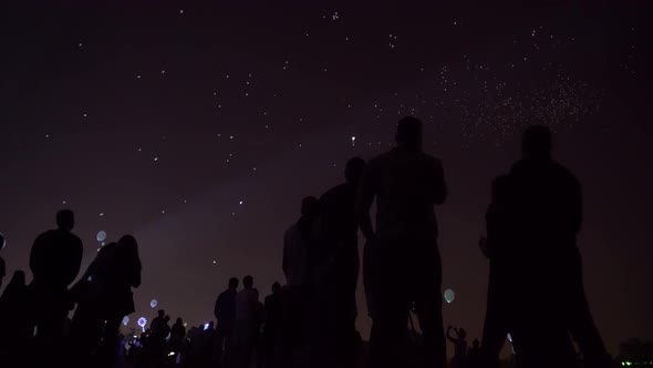 Night Lantern Balloons 