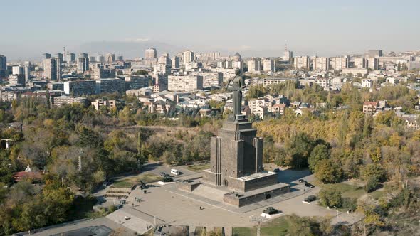 Mother Armenia Statue in Yerevan