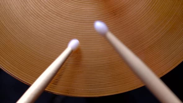 Drum Stick Playing Hihat