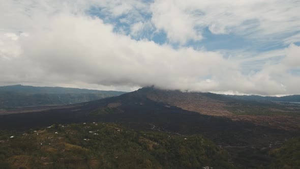 Batur Volcano, Bali, Indonesia.