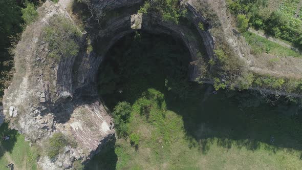 Abandoned circular tower