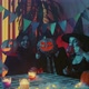 A Group of Friends Celebrating Halloween Laughing and Chatting Together - VideoHive Item for Sale
