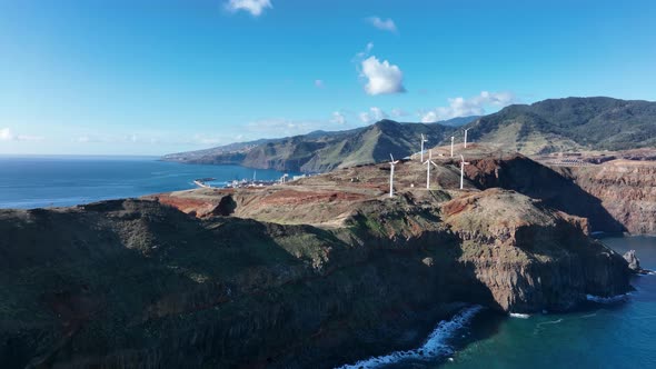 Ponta Do Buraco Aerial Overview