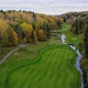 Aerial View of Golf Course Near the Forest - VideoHive Item for Sale