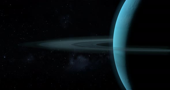 Uranus Planet in the Outer Space