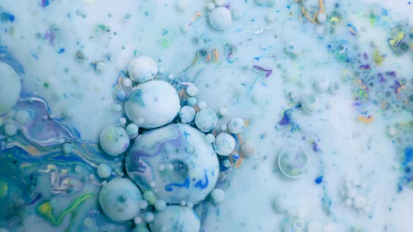 Abstract Movement of Acrylic Paints alt