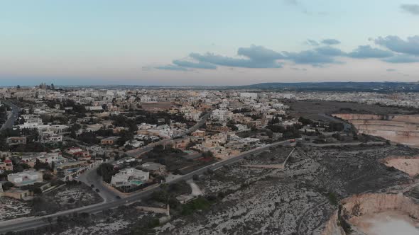 Aerial drone video from Malta, Naxar and surroundings.