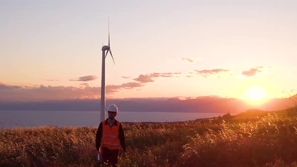 Wind Turbines and Engineer