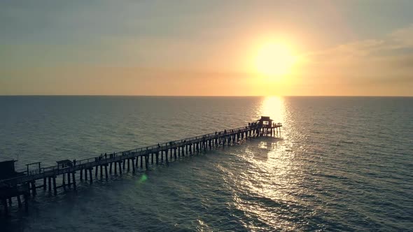 Naples, Florida Is a Tourist Town in the USA.