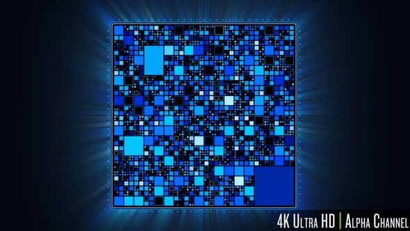 4K Data Information from Microprocessor CPU Chip
