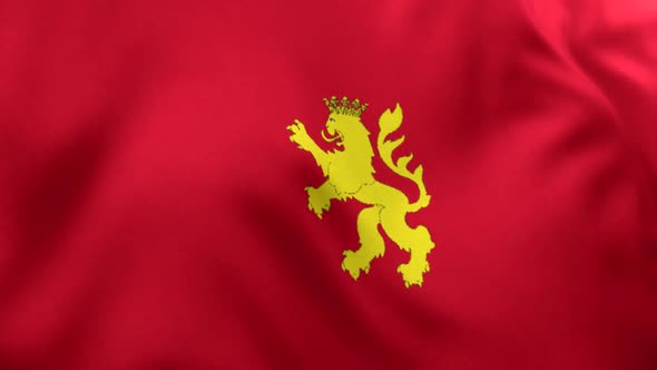 Zaragoza (Saragossa) City Flag (Spain)
