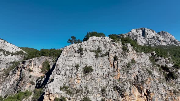 Canyon in the mountains