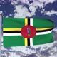 Dominica Flag Waving 4k - VideoHive Item for Sale