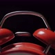Red alarm clock on black background. Close up view - VideoHive Item for Sale