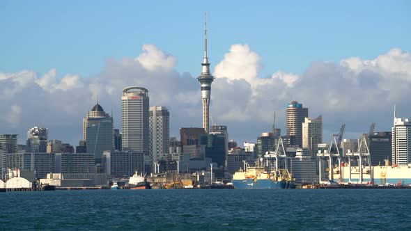 City center of Auckland, New Zealand