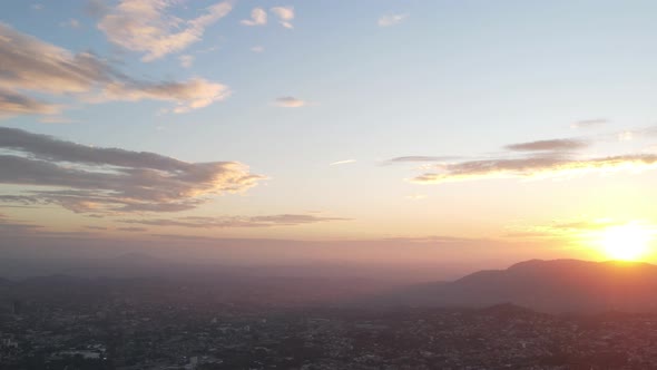 Beautiful delightful Time lapse of the afternoon horizon