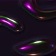 Stylized liquid metal jets lit with colorful lights, repeatable animation - VideoHive Item for Sale