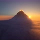 Mountain Peak Above the Clouds 4k - VideoHive Item for Sale