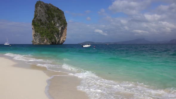 Landscape on Tropical Poda Island in Thailand