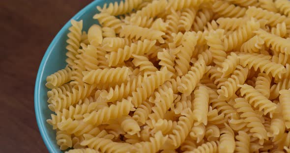 Heap of fusilli 