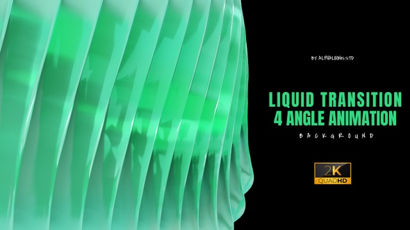 Liquid Transition Green 3D