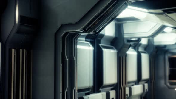 Sci-fi Tunnel or Spaceship Corridor
