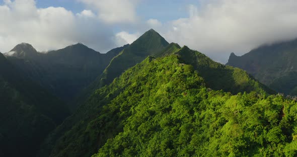 Green island peaks