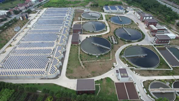 Aerial Water Treatment Plant