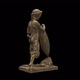 Statue of Satyr Drinking - VideoHive Item for Sale