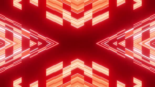 Red Party Background For Screen Of Music Show Vj Loop 4K