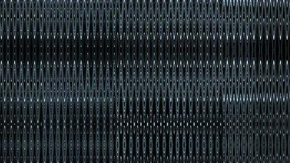 Analog fixed wave TV through the screen