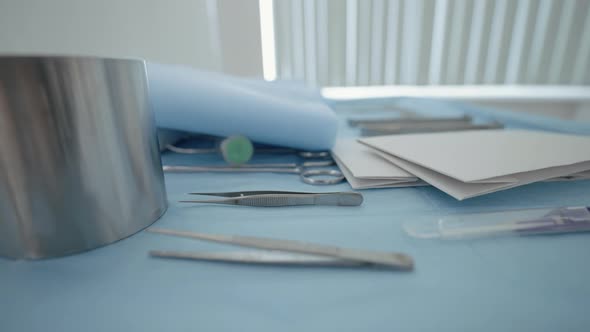 Surgical Instruments and Tools in the Operating Room