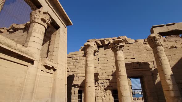 Kalabsha Temple on an island in Nubia next to Lake Nasser, Aswan, Egypt.