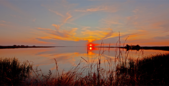 Sunset On The River 2