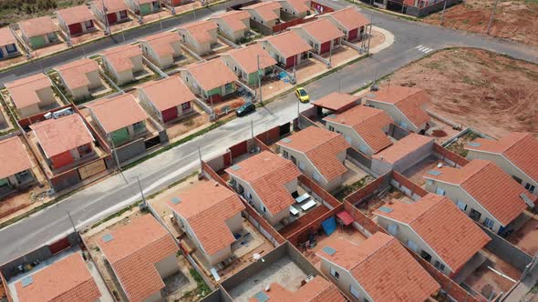 Community residential houses construction for low income people.