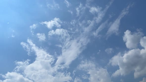 Clouds in the Sky Timelapse