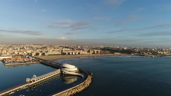 Harbour and City of Matosinhos, Portugal