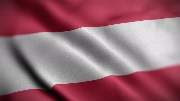 Austria Flag Angle
