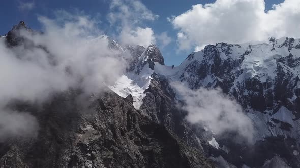 Europe's Third Highest Mountain KoshtanTau 5152 Meters