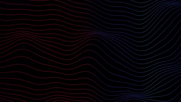 Abstract digital particle wave motion background