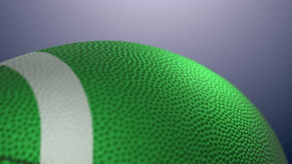 Green American Football Close Sport Background alt