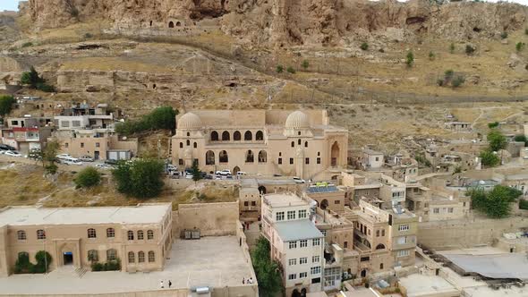 Ancient Mardin City Aerial View 7