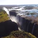 Aerial View Of Victoria Falls In Livingstone Zambia 2 - VideoHive Item for Sale