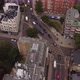Drone View of the Low Buildings and Streets Surrounding Brompton Cemetery - VideoHive Item for Sale