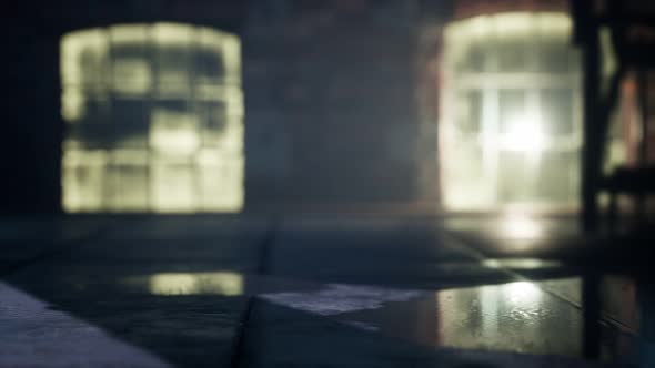 Ruins of a Very Heavily Polluted Industrial Factory alt