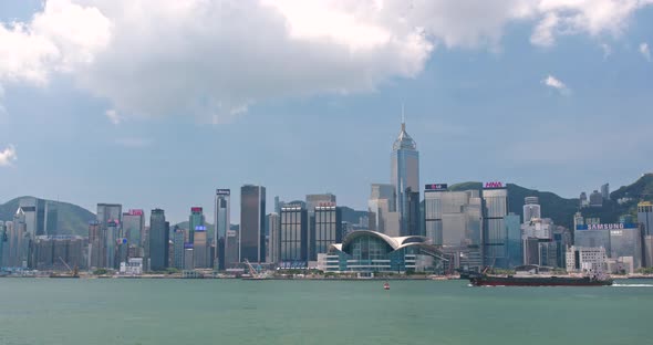 Hong Kong urban cityscape