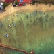 Aerial view of the Perhentian Islands beach in the morning - VideoHive Item for Sale
